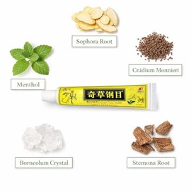 Vendedor Oficial - Crema Herbal China - Alivio Natural Para Problemas De La Piel - Paquete De 5