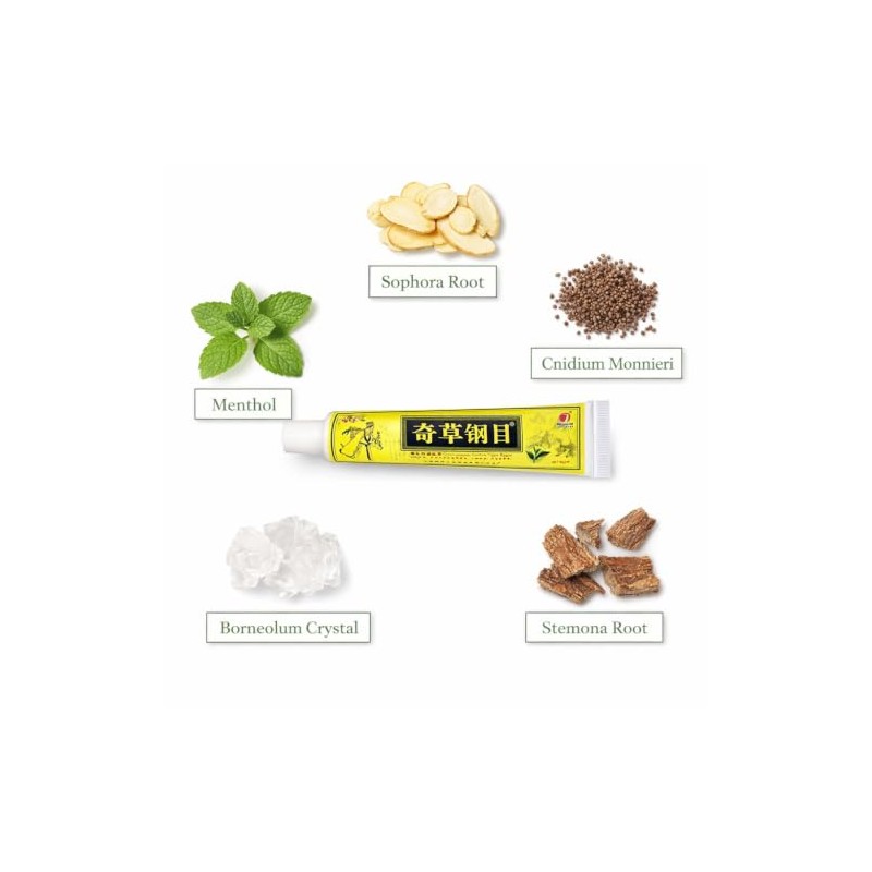 Vendedor Oficial - Crema Herbal China - Alivio Natural Para