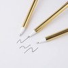 YOUKAI 4 Pack Pompom Pen Gift Pen Gold Color Ballpoint