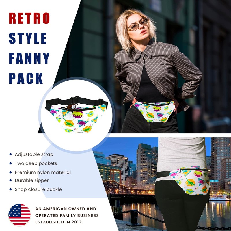 Funny Guy Mugs Dinos Fanny Pack