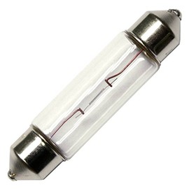 Bulbrite 5W 24V Clear Xenon Bulb, Festoon Base