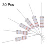 sourcing map Pack of 30 Metal Oxide Film Resistor, 5%