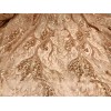 wowfabric4less123 Gold 4way stretch sequin Lace fabric 50” Width Sold