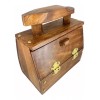 Lux-z Kit Con Cajón Bolero Para Limpiar Y Lustrar Calzado