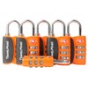 Open Alert, orange, Combination lock