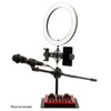 VocoPro USB Audio Interface, Boom Stand, and LED Ring Light
