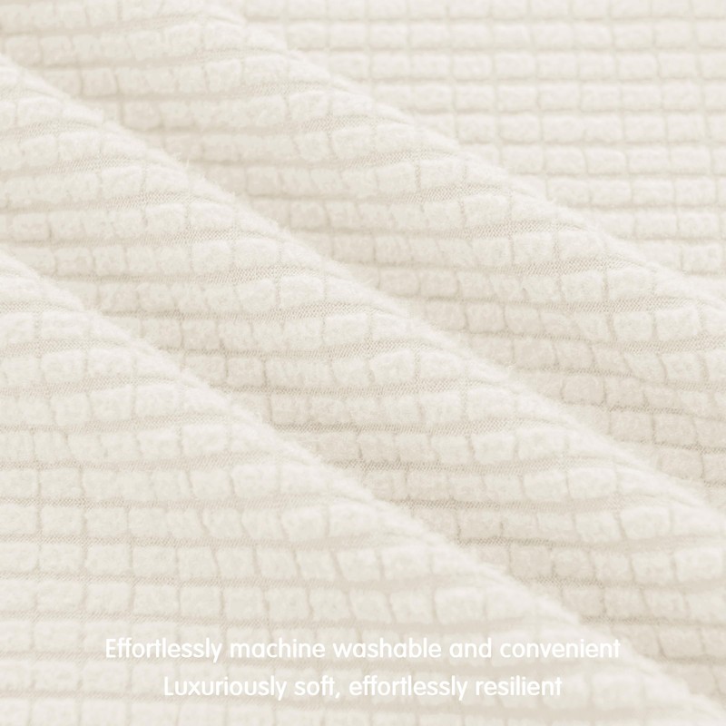Hokway Couch Cushion Covers Stretch Cushion Covers Sofa Seat Cushion