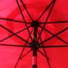 Sunnyglade 9' Solar 24 LED Lighted Patio Umbrella with 8