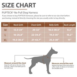 PUPTECK Escape Proof Dog Harness and Leash Set Upgraded No Pull Reflective Dog Vest with Lift Handle, Easy Control Pet Harness for Medium Large Dogs Training Walking Running, Green, L