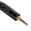 4.4mm Balanced Female to 2.5mm Male Earphone Cable, 5.5in Portable