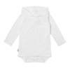 UV SKINZ UPF 50+ Baby Boys' Hooded Sunzie - White