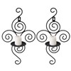 Wall Mounted Candle Stick Elegant Candle Holder for Living Room
