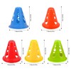 20 Plastic Training Cones,Plastic Obstacle Cones,Sports Field Markings,Suitable for Football,Ice