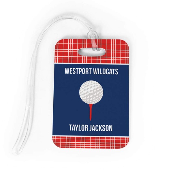 Golf Luggage & Bag Tag | Personalized Team with Golf