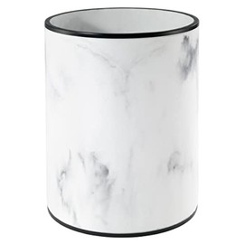 Avanti Linens - Waste Basket, Decorative Trash Can, Modern Inspired Bathroom Decor (Jasper Collection)