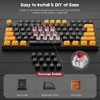Rdxone PBT Keycaps Set CSA Profile 150 Keys Doubleshot Custom