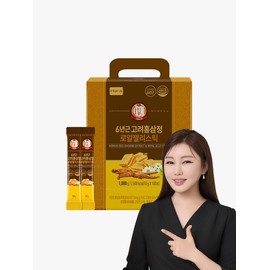 [Jeongwonsam] 6-year-old Korean red ginseng extract royal jelly stick 100 packets [Queen Bee’s gift royal jelly clean area 13 types of herbal ingredients from Australia] / [정원삼]6년근 고려홍삼정 로얄젤리스틱 100포[여왕벌의 선물 로얄젤리청정지역 호주산13종 한방원료]