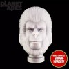 Mego Planet of the Apes Chimp Custom Head 3D Printed