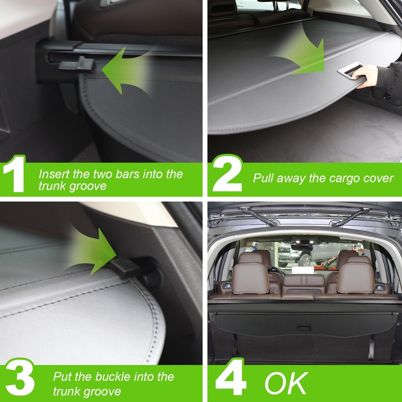 Liizoo Cargo Cover for Lexus RX350 2023 2024 2025 RX450h