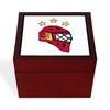 CafePress Hockey Helmet Memory Keepsake Jewelry Box, 5"x5"x3.75"