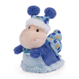 NICI Sille Snail Cuddly Toy 22 cm - Soft Plush Toy, Cute Plush Toy for Cuddling and Playing, for Children and Adults, 49315, Great Gift Idea, Blue, 22 cm