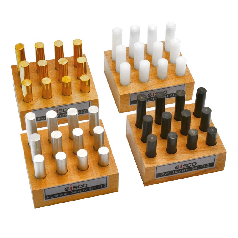 EISCO 48pc Cylindrical Bars Density Super Set - Includes 4