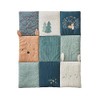 Vertbaudet Magic Forest Baby Playpen Mat Oeko-Tex Green Printed 75