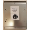 BUILDINGSIGNS.COM Elevator Inspection Frame 3.5x4.75 stainless Steel-REF24-10