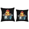 Chicken Pot Pie Math Lover Pi 3.14 Funny Throw Pillow