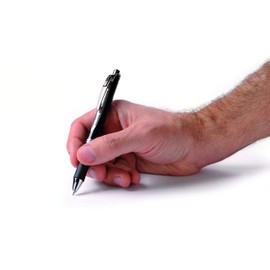 Pentel PenTools EnerGel Document Gel Rollerball Pen, 2-Pack, Black