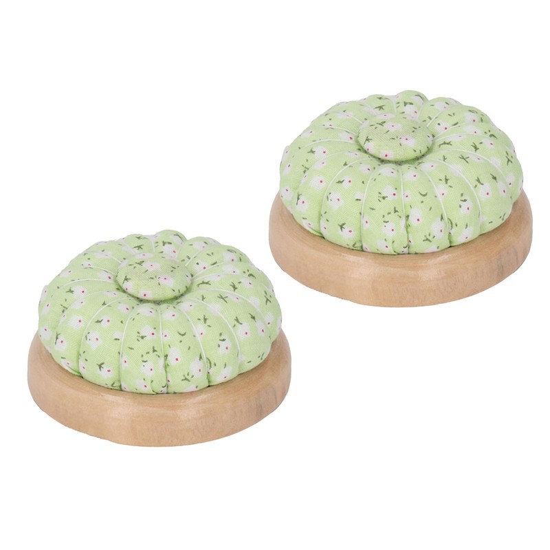 2PCS Sewing Pin Holder Magnetic Button Pumpkin Shape Sewing Needles