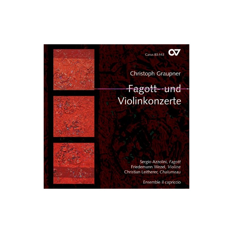 Christoph Graupner: Fagott-und Violinkonzerte