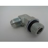Hydraulic JIC x UNF Male/Male 90 deg Positional Compact Adjustable