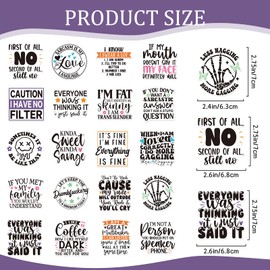 Dazoratix Funny Fridge Magnets Decorative - 20 Pcs Locker Decorations for Adults Cute Word Refridgerator Magnetic Stickers Accessories Gift for Home Kitchen School OfficeSupplies Whiteboard Car Decor