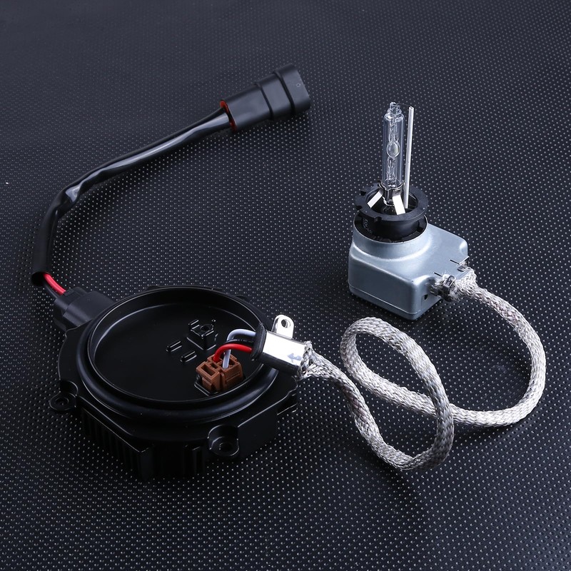 Slakerbe 2PCS Xenon HID Headlight Ballast with Igniter & D2S