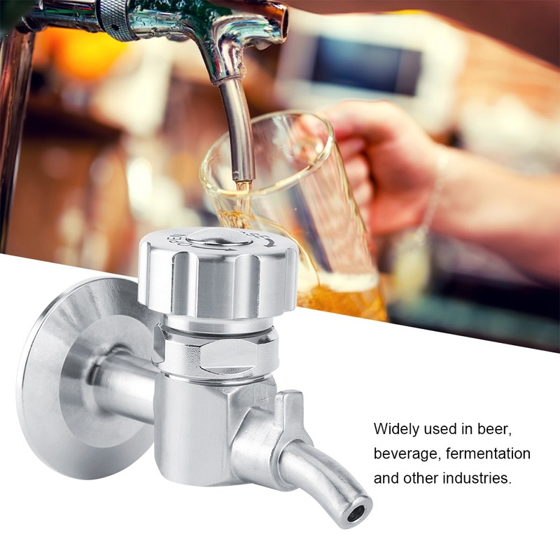 304 Stainless Steel Beer Brewing Sampling Valve Fermentation Cylinder Faucet
