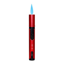 Street Holes Vertigo Blade Single Torch Candle Lighter - Red