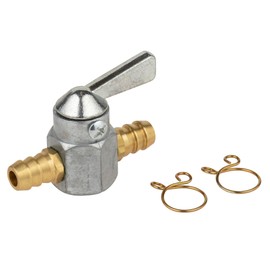 Kijima 105-2112 Gas Cock for Hose Inner Diameter 0.3 inch (8 mm)