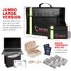 SEKAM Large Fireproof Bag with Reflective Strip (17 x 12