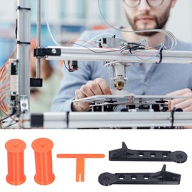 Filament Bracket, Double Rack Durable Stable Filaments Spool Holder High Hardness for PRUSA I3 MK3S Bear