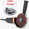 Yakamoz 2Pcs Quick Change Angle Grinder Flange Nuts 5/8-11 Grinder