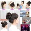 Messy Hair Bun Hair Scrunchies Extensions Curly Wavy Hairpiece Synthetic