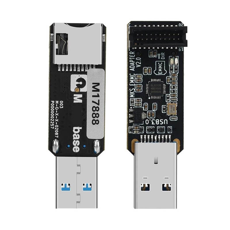 Zicojia for MKS EMMC-Adapter V2 USB 3.0 Card Reader for