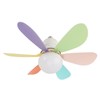 Ceiling Fans with Lights and Remote Control ABS E26 E27
