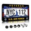 License Plate Frame US Air Force Veteran License Plate Frame