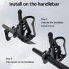 SUGOOE Bike Water Bottle Holder, Motorcycle Cup Holder, Bicycle Drink