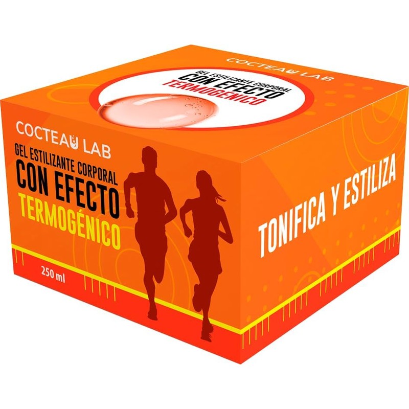 Gel estilizante corporal con efecto termogénico