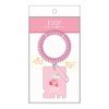 Tees Factory Kirby Star Locker Key Style Charm, Warm Pink,