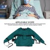Patient Restraint Suit Prevent Tilting Front Back Secured Cotton Bed