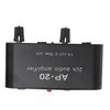2 Channel Sound Amplifier Balanced 1/4 Inch 6.35mm Gain Independent